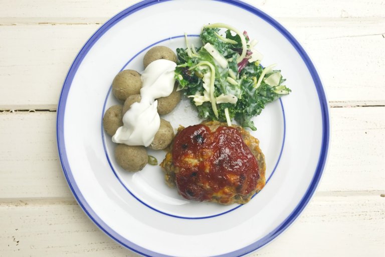 Family Friendly Mini Meatloaves