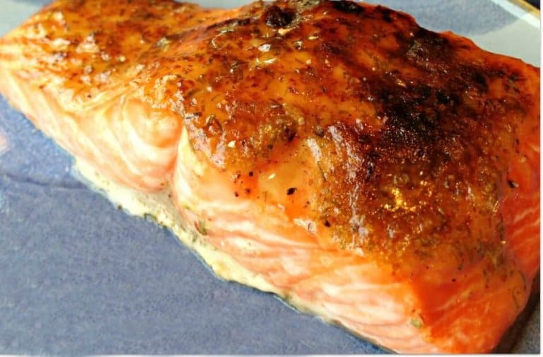 Brown Sugar Glazed Salmon