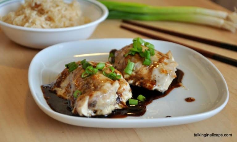 sticky chicken