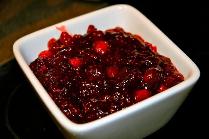 homemade Cranberry Sauce Recipe