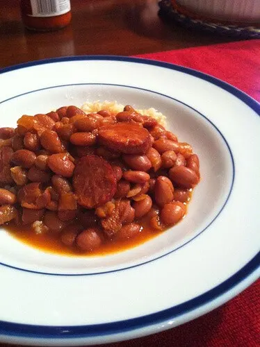 Tangy Crock Pot Pinto Beans Bonanza