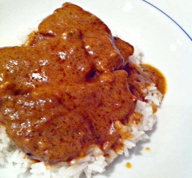 Peanut Butter Beef Curry