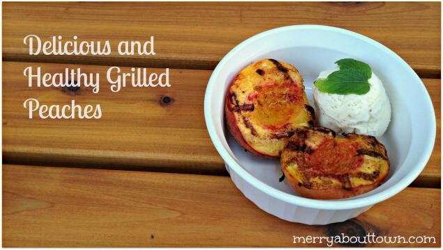 Delicious And Healthy Grilled Peaches