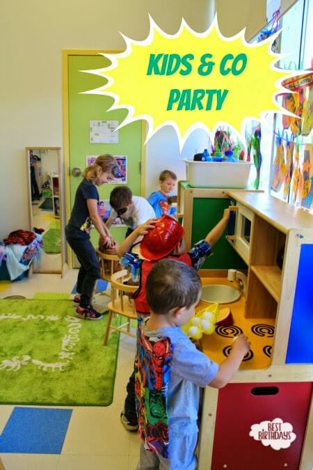 A Superhero Birthday Party at Kids & Company