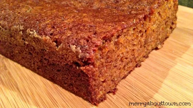 Carrot Raisin Quick Bread