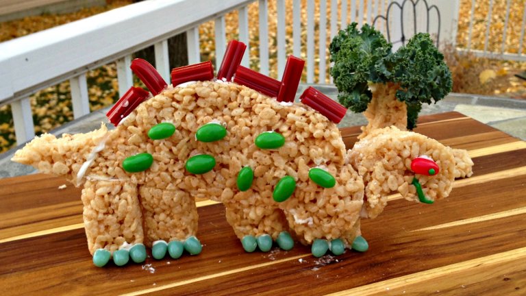 Rice Krispies Dino