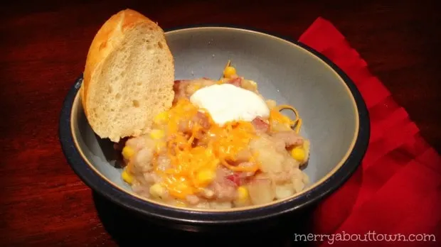 Sausage, Corn & Potato Chowder
