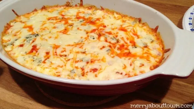 Buffalo Chicken Dip - Merry About Town