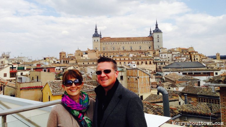 Dewey and I in Toledo, Spain.jpg