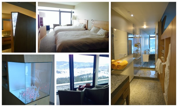 Sparkling Hill Resort Room Collage