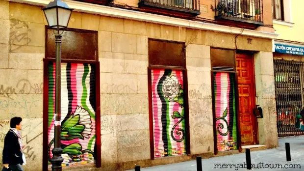 Street art in Madrid