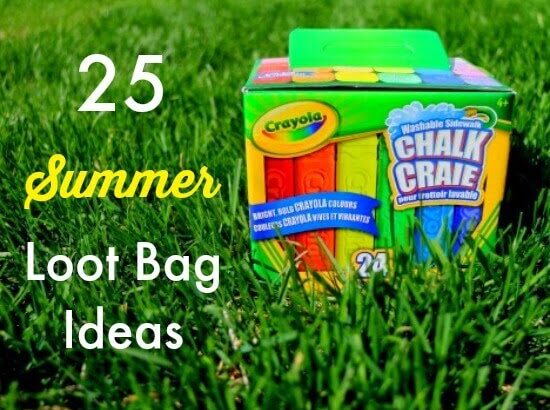 loot bag ideas for summer parties