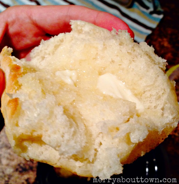 Yummy buttery bread - Merry About Town