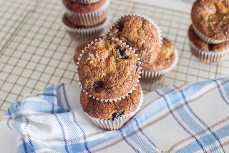 Blueberry Zucchini Muffins