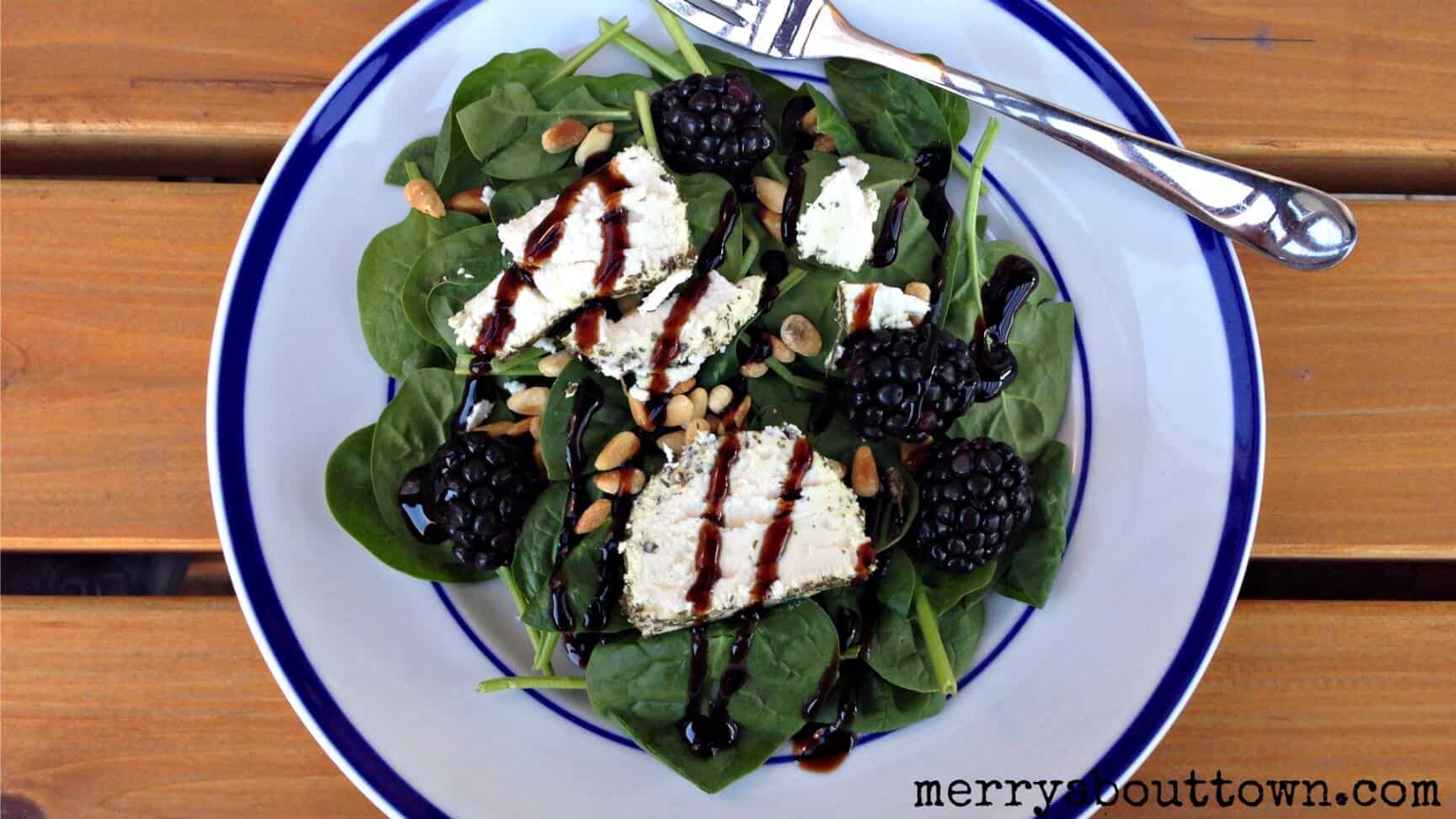 Blackberry Goat Cheese Salad Recipe