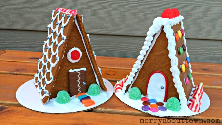 Homemade Gingerbread Houses - Merry About Town