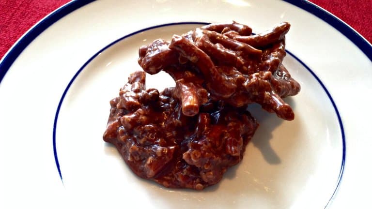 Nutella, Pretzel and Cranberry No-Bake Cookies - Merry About Town