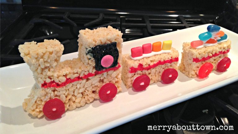 Rice Krispies Treats for Toys Train - Merry About Town