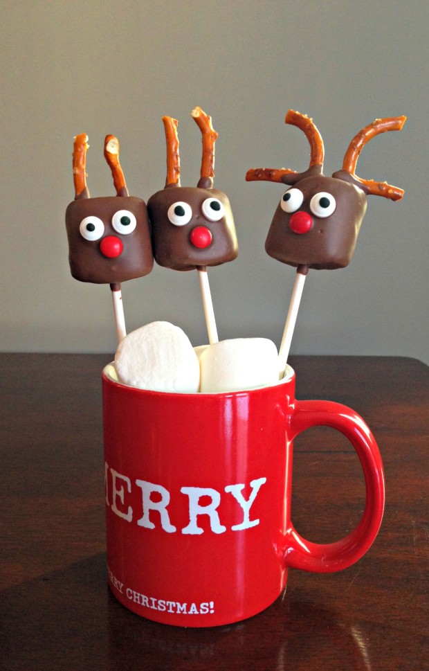 Tall Reindeer Pops - Merry About Town