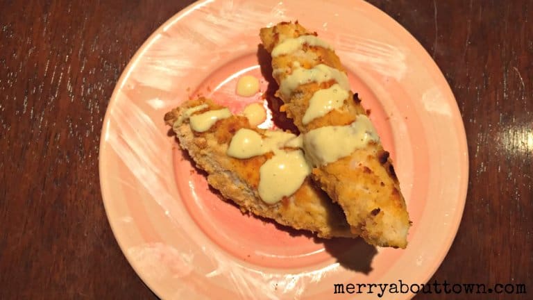 Gluten Free Chicken fingers with Mango sauce