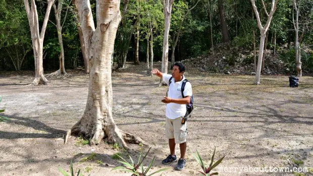 Learning about the Mayan way of life at Sian Ka'an