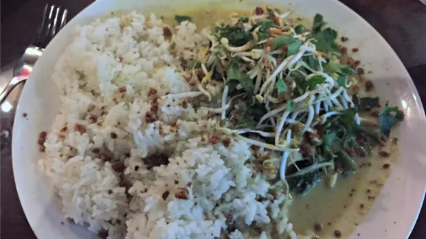 Sauteed Wok Curry Rice