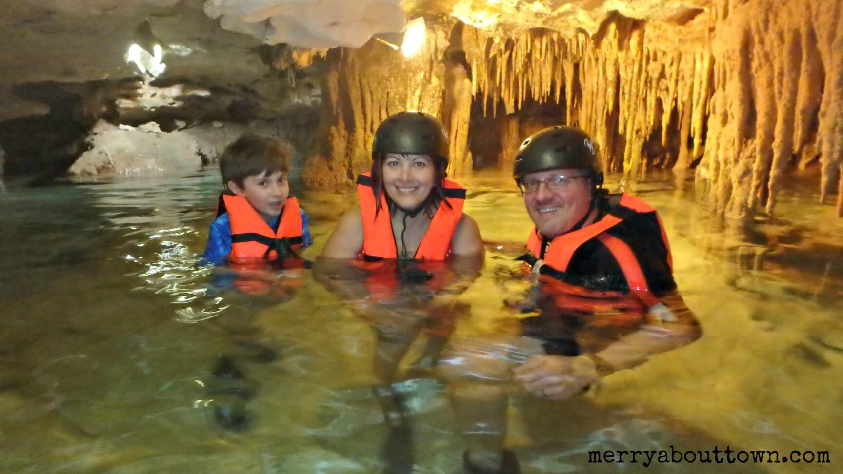 Exploring an Underground River and Cenotes at Kantun-Chi in the Mayan Riviera