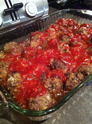 Hearty BBQ Meatballs