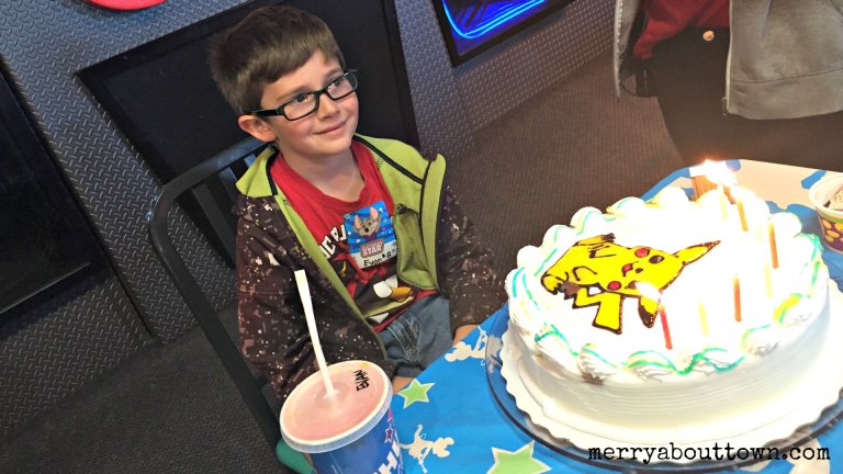 Birthday at Chuck E Cheese