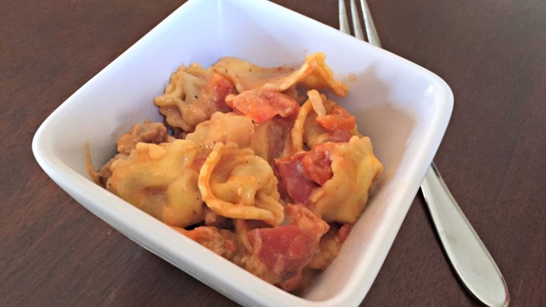Italian Sausage and Tortellini recipe