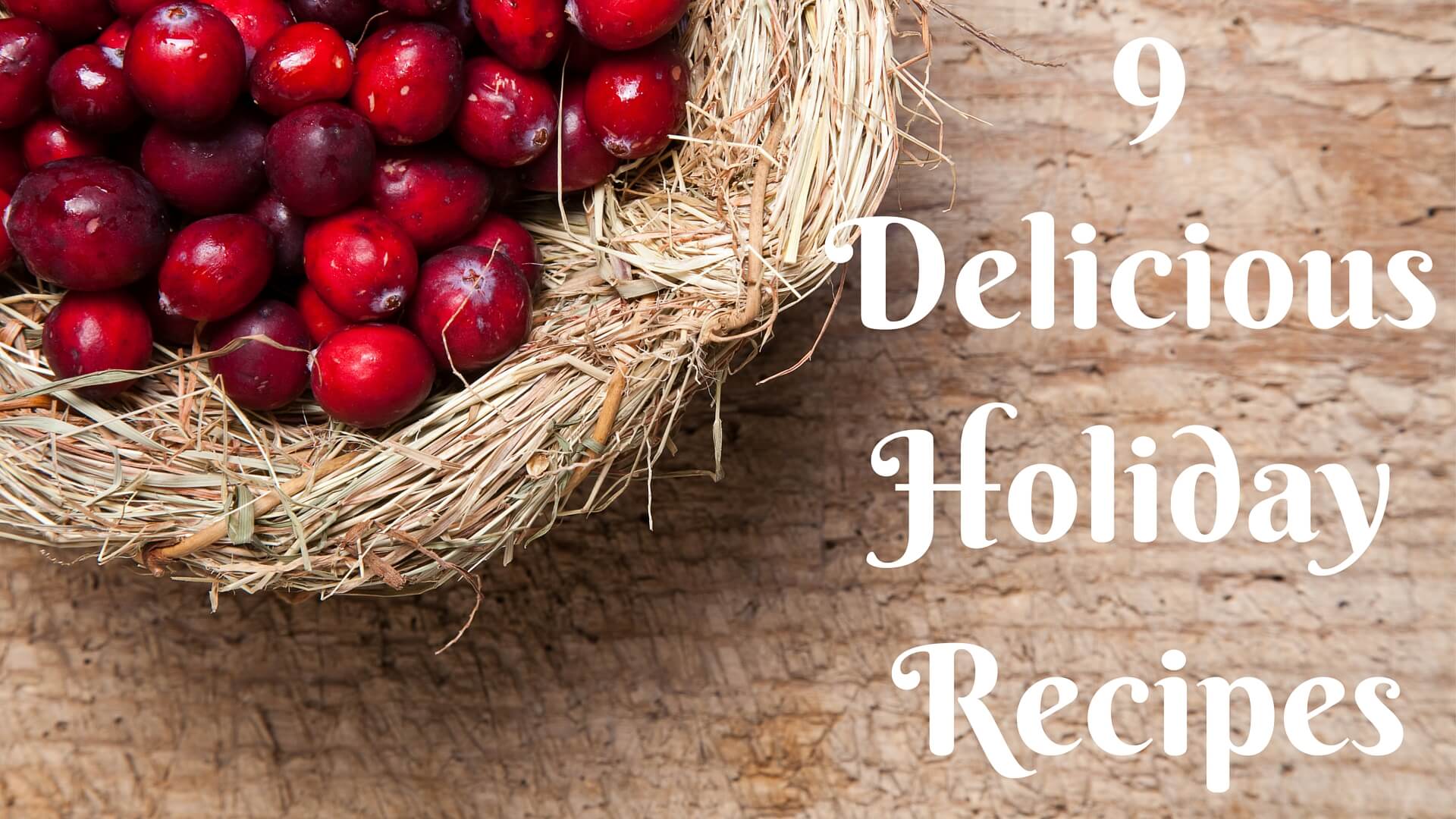 9 Delicious Holiday Meal Recipes