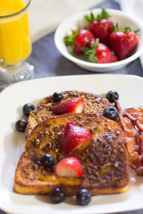 Pecan Crunch French Toast