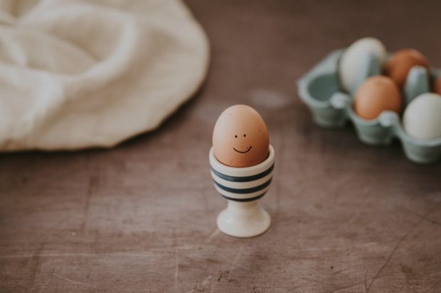Smiley egg