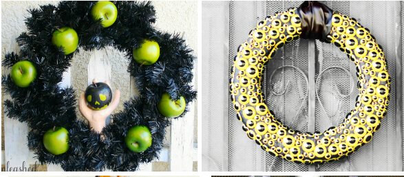 20 Creative Halloween Wreaths to Make!