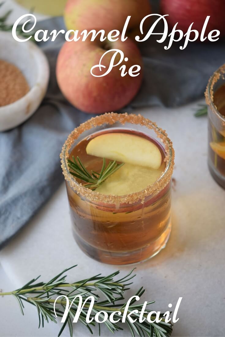 Caramel Apple Pie Mocktail Recipe Merry About Town