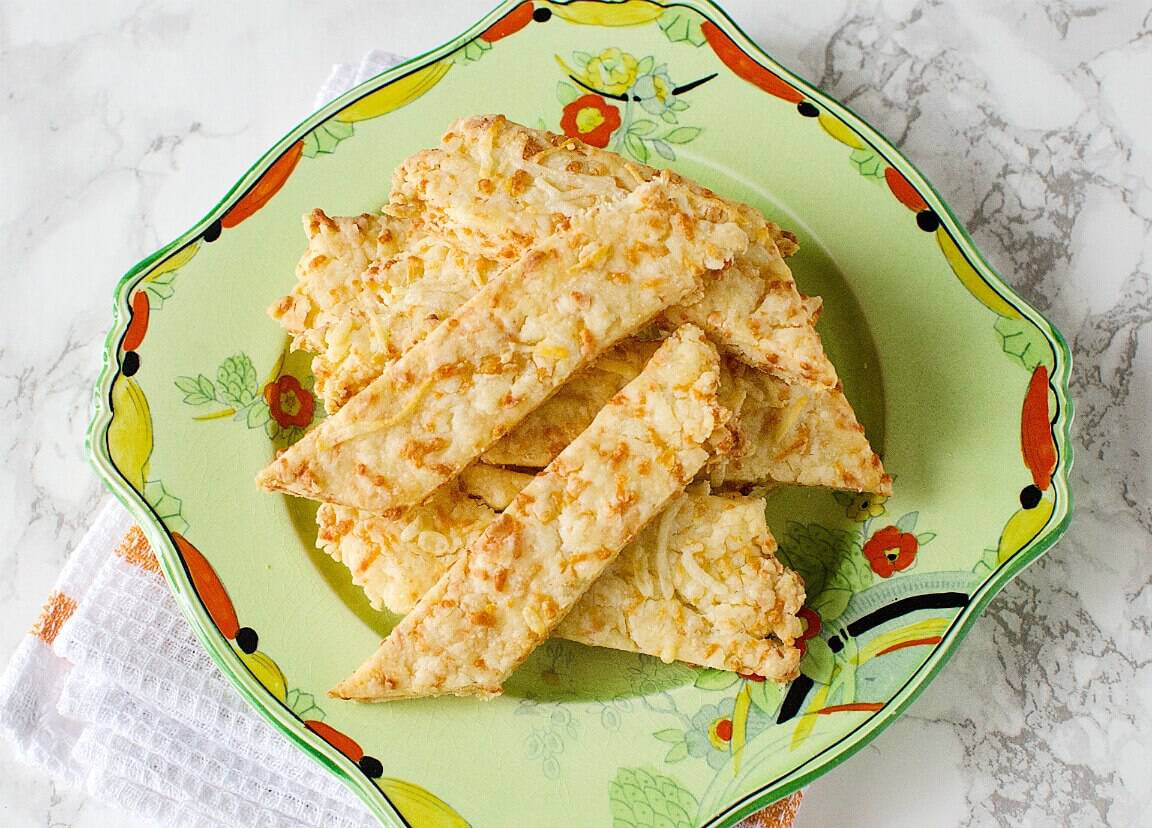 Easy Cheese Straws - A Savoury Party Treat! - Merry About Town Who Sells Cheese Straws Near Me