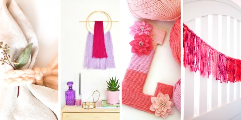no-knit-yarn-crafts-for-home-decor-twitter