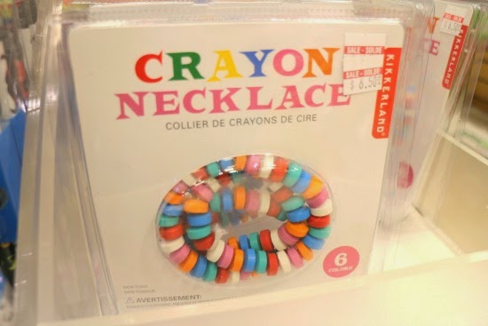 crayon necklace