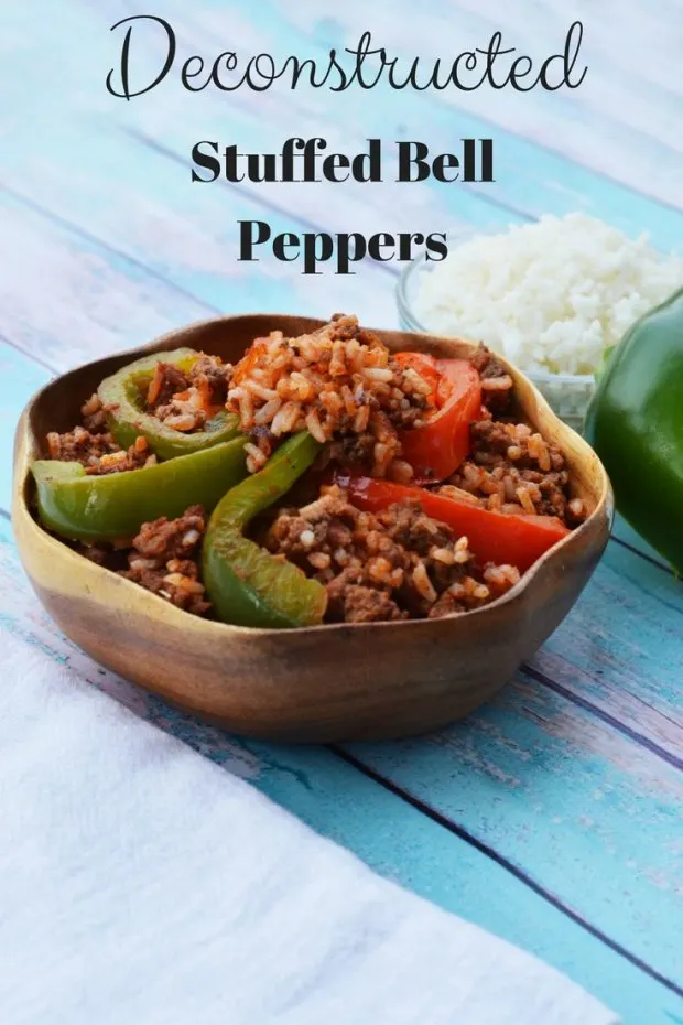 Deconstructed Stuffed Bell Peppers