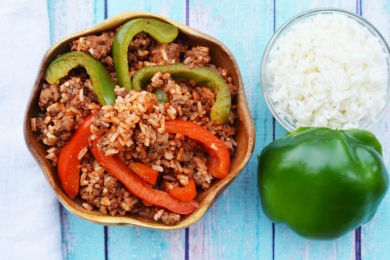 Stuffed Bell Peppers Skillet