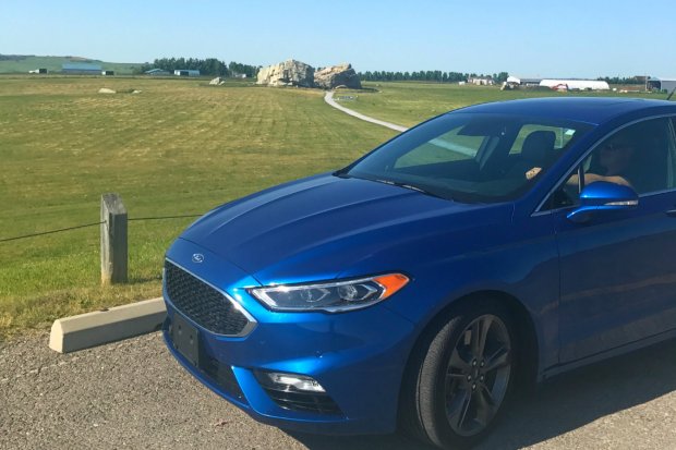 Exploring Okotoks with the Ford Fusion Sport