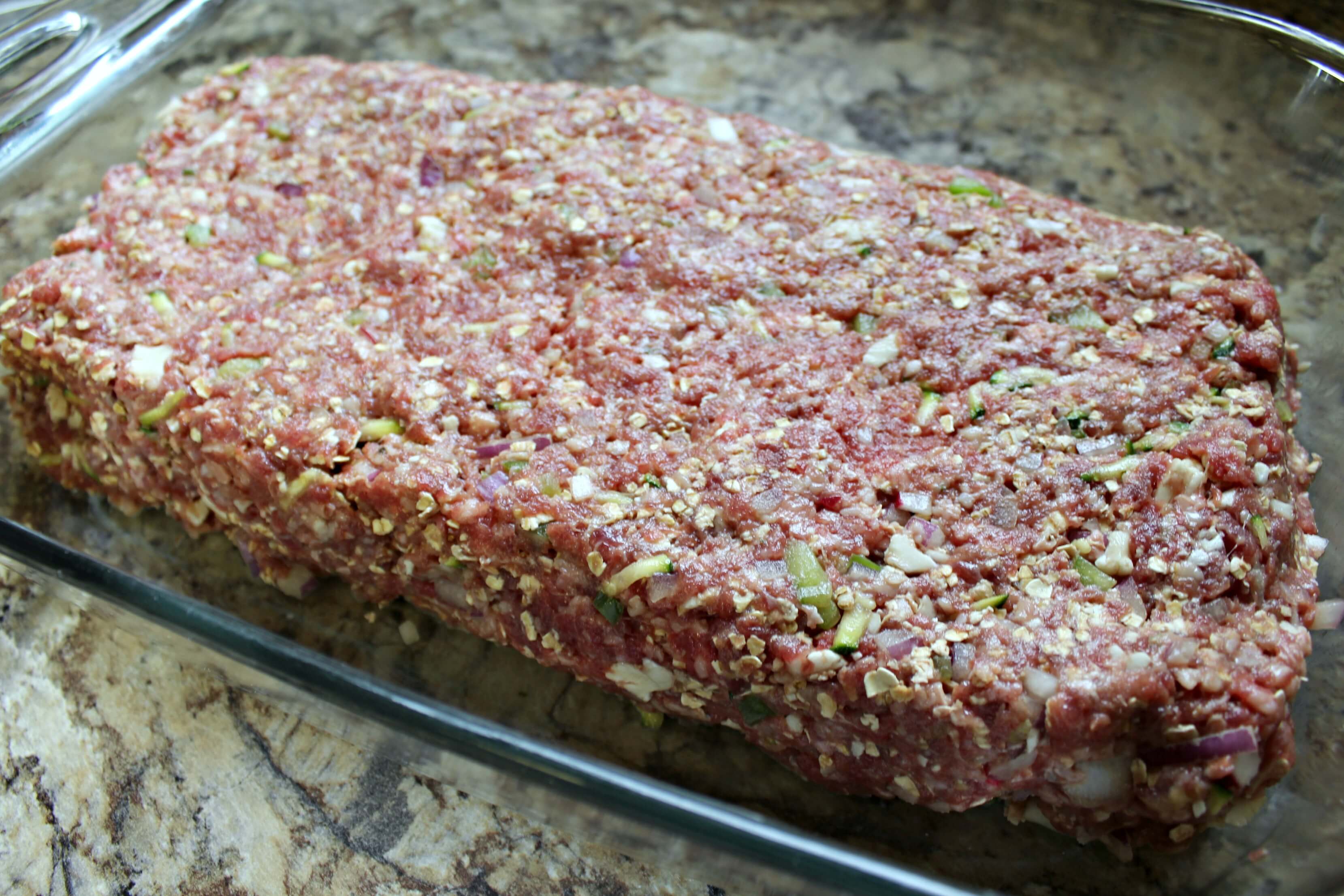 Meatloaf Packed with Veggies