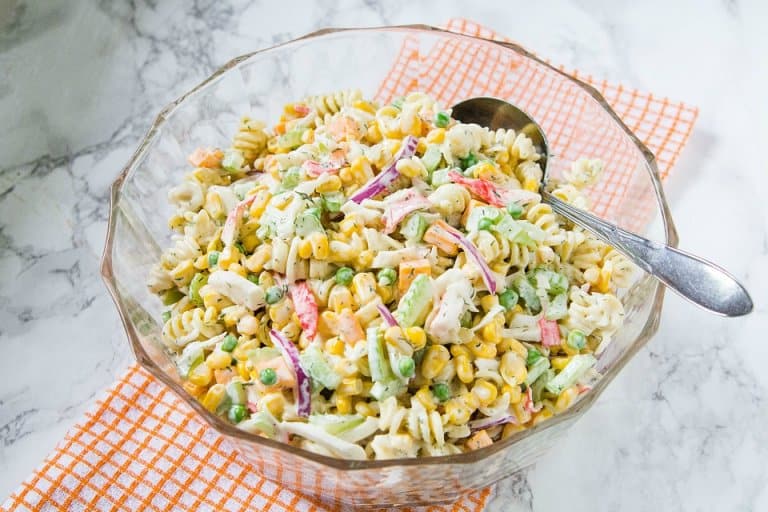 Seafood Corn Pasta Salad10