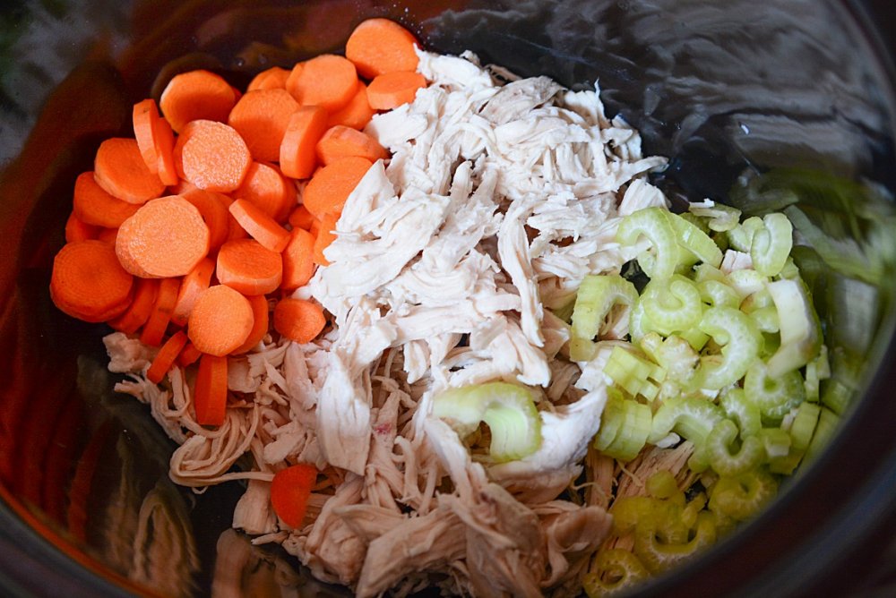 Simple Crock Pot Turkey Noodle Soup Merry About Town