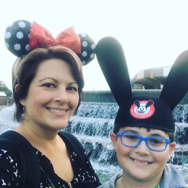 Merry and Evan and Walt Disney World
