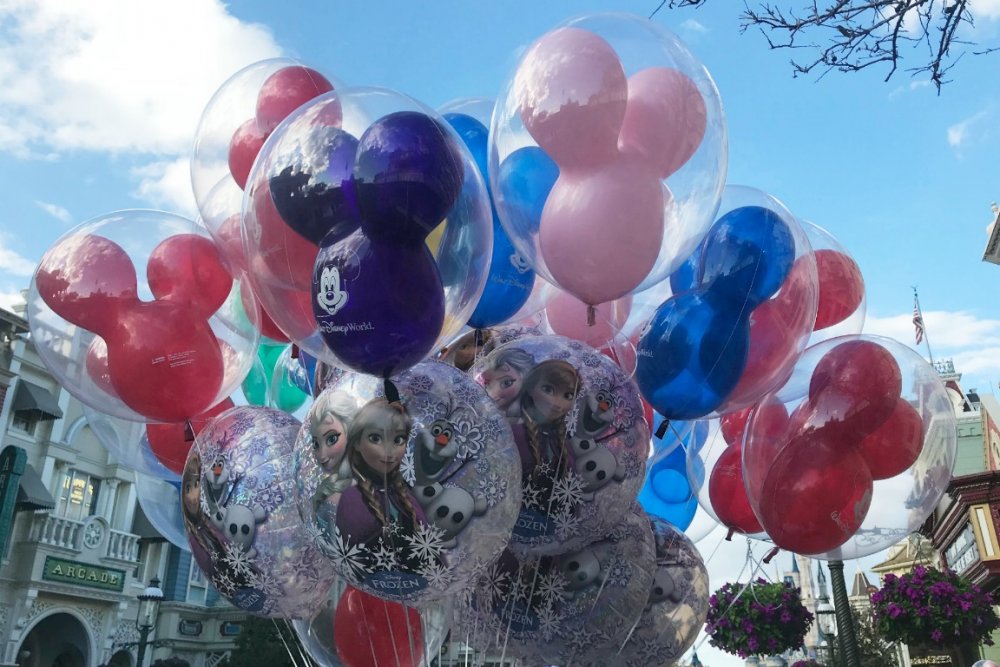 Balloons at Walt Disney World