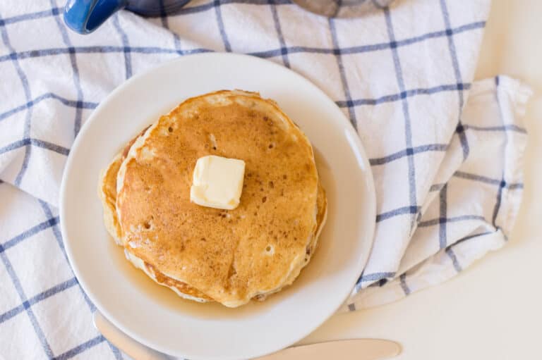 Fluffy Pancakes with butter