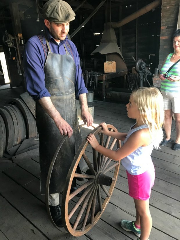 Learning at the blacksmith shop