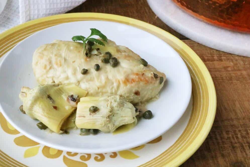 One Pan Light and Easy Chicken Piccata