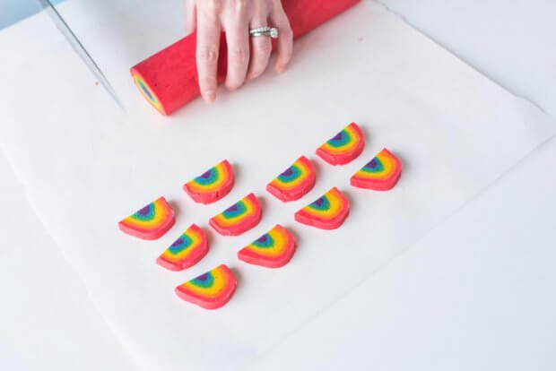 Adorable Rainbow Cookie Recipe - Merry About Town